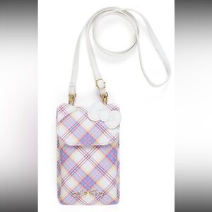 Sanrio Hello Kitty 50th Anniversary Smartphone Shoulder Dress Tartan Japan